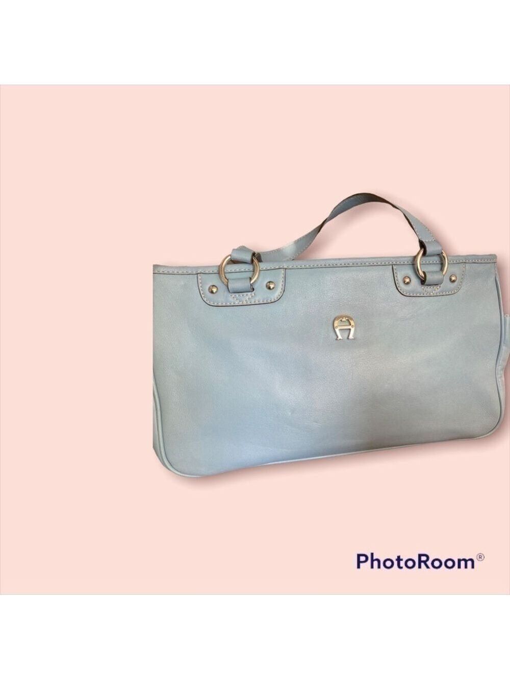 Etiene Aigner blue purse - Picture 2 of 9
